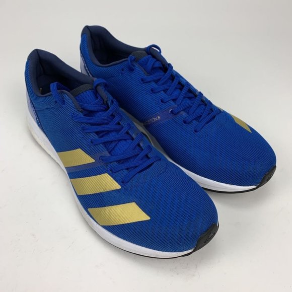 Adidas Adizero Boston 8 Royal Blue Running Shoe 12